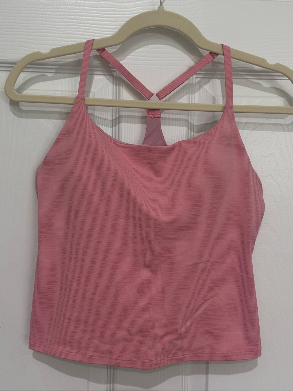 Outdoor Voices Pink Racerback Tank Top